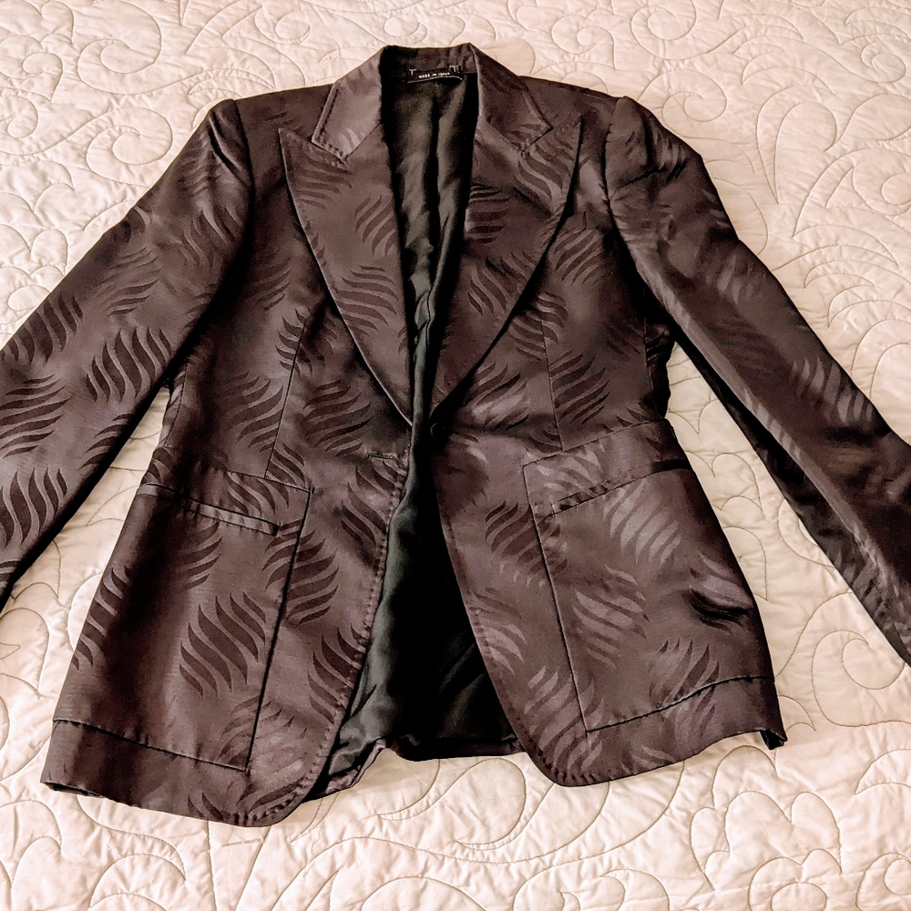 Mens Gucci Silk Blazer